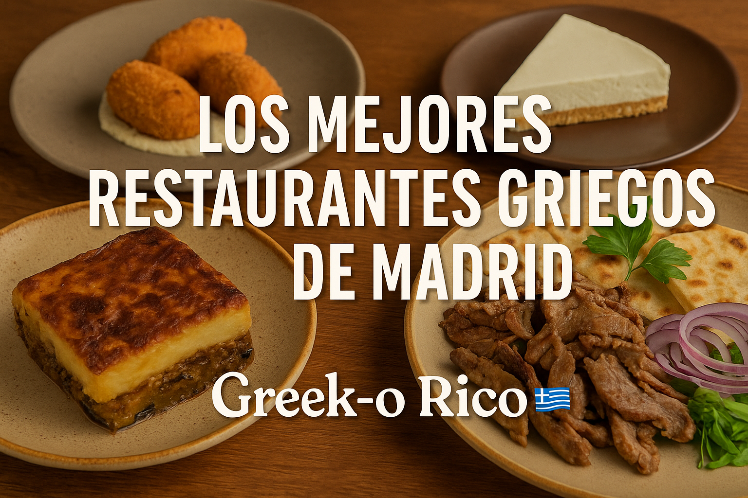 los mejores restaurantes griegos de Madrid